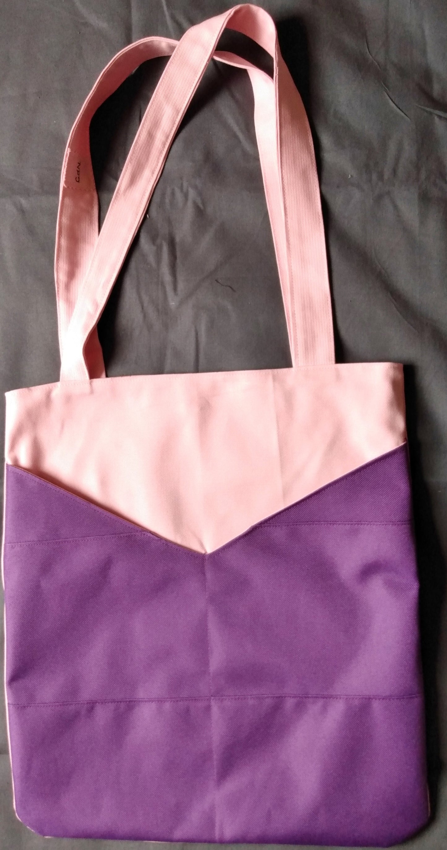 avant sac Balad'In rose et violet